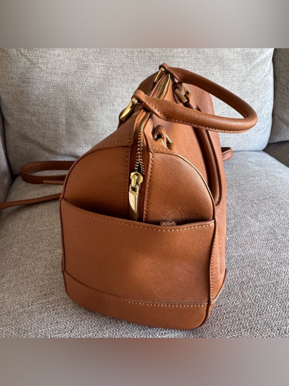 Tory Burch Bag Robinson bowling Crossbody Leather Bag - Picture 8 of 10